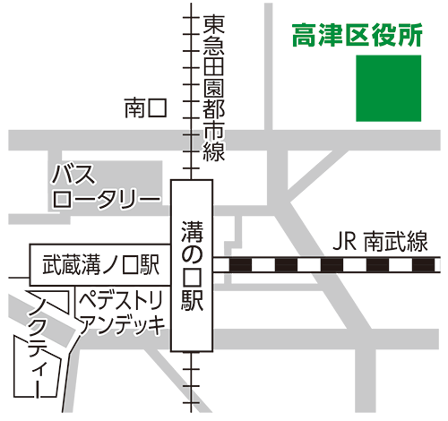 高津区役所5階会議室