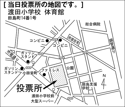 渡田小学校　体育館